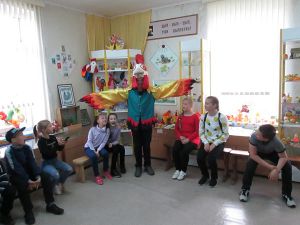 Петух - хозяин куриного царства